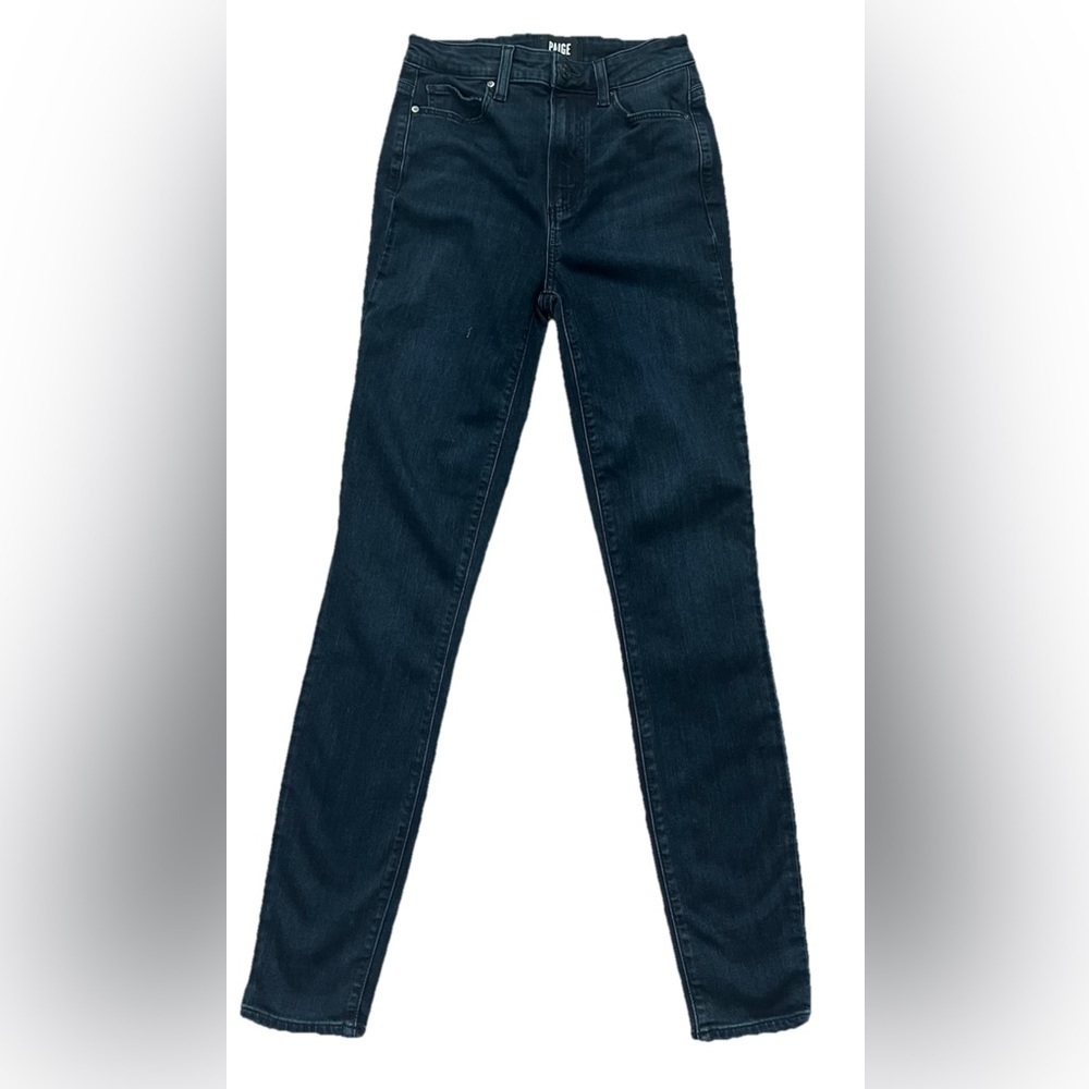 Paige Women 25 Margot Ultra Skinny Dark Wash Blue Stretch Jeans (0807)